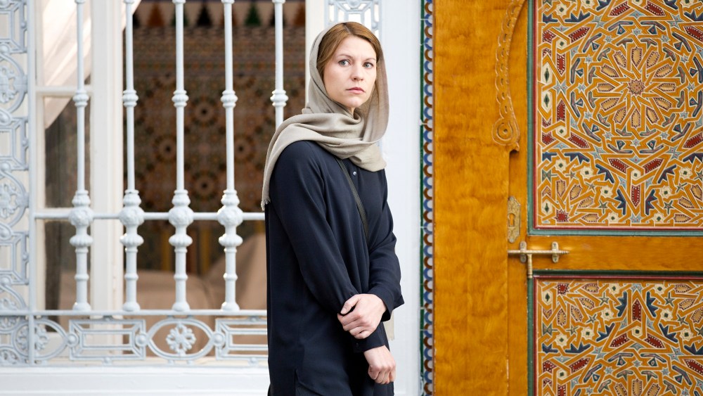 This photo released by Showtime shows Claire Danes as Carrie Mathison in "Homeland." (Photo by Didier Baverel/Showtime/AP)