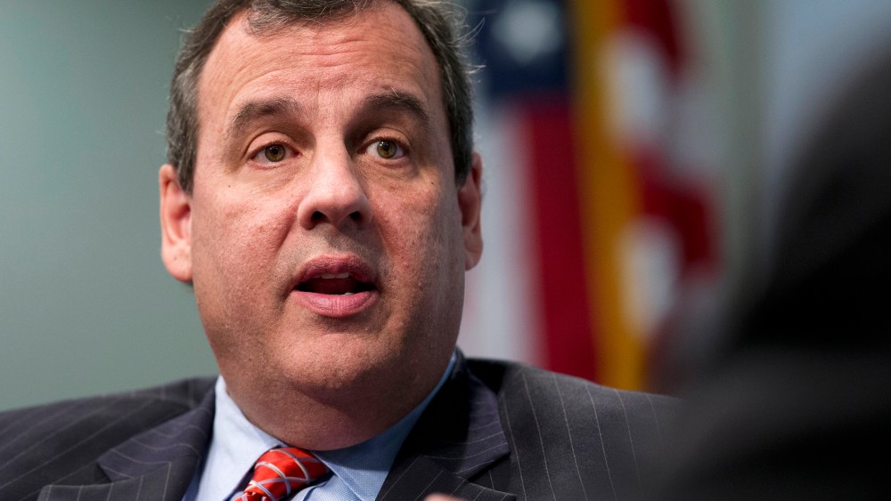 Republican presidential candidate, New Jersey Gov. Chris Christie speaks at the Council on Foreign Relations in Washington, Nov. 24, 2015. (Photo by Carolyn Kaster/AP)