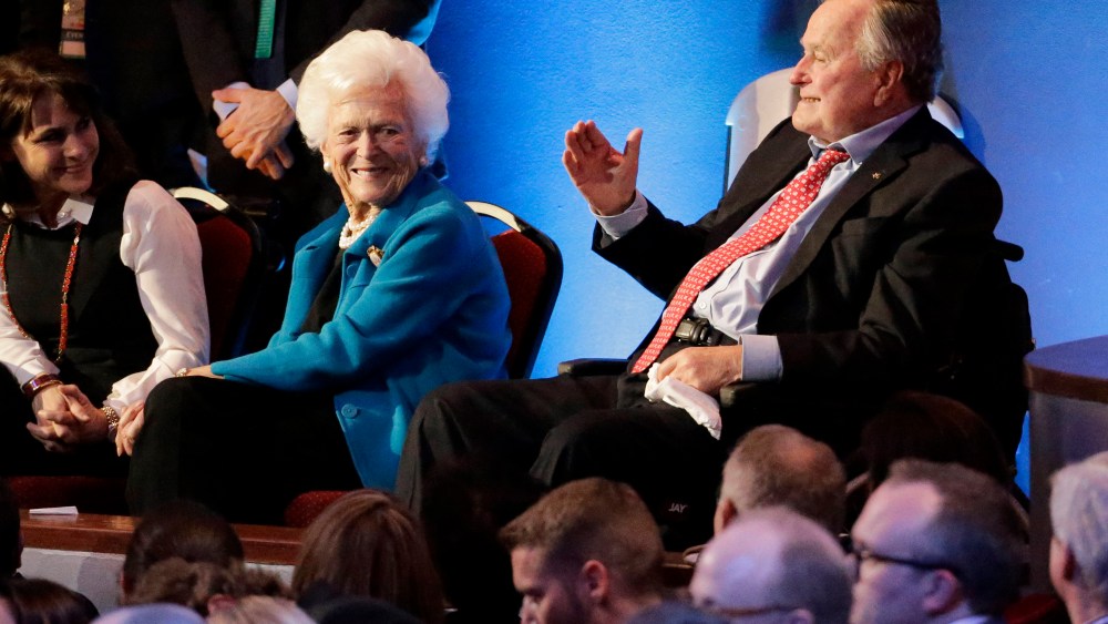 George Bush, Barbara Bush