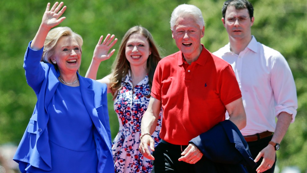 Hillary Rodham Clinton, Bill Clinton, Chelsea Clinton, Marc Mezvinsky