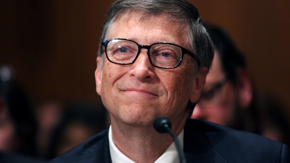 Bill Gates, the co-Chair of the Bill and Melinda Gates Foundation, testifies on Capitol Hill in Washington, March 26, 2015. (Photo by Lauren Victoria Burke/AP)