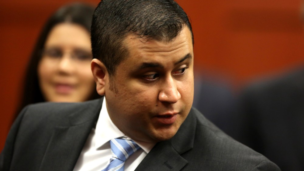 George Zimmerman is pictured at the Seminole County Courthouse, July 1, 2013, in Sanford, Fla. (Photo by Joe Burbank/Orlando Sentinel/Pool/AP)