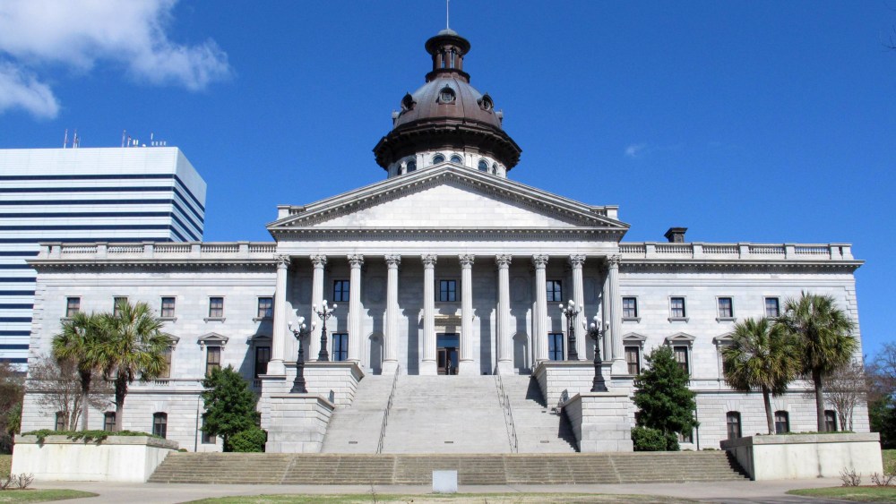 The South Carolina Statehouse is seen on Thursday, March 13, 2014, in Columbia, S.C.