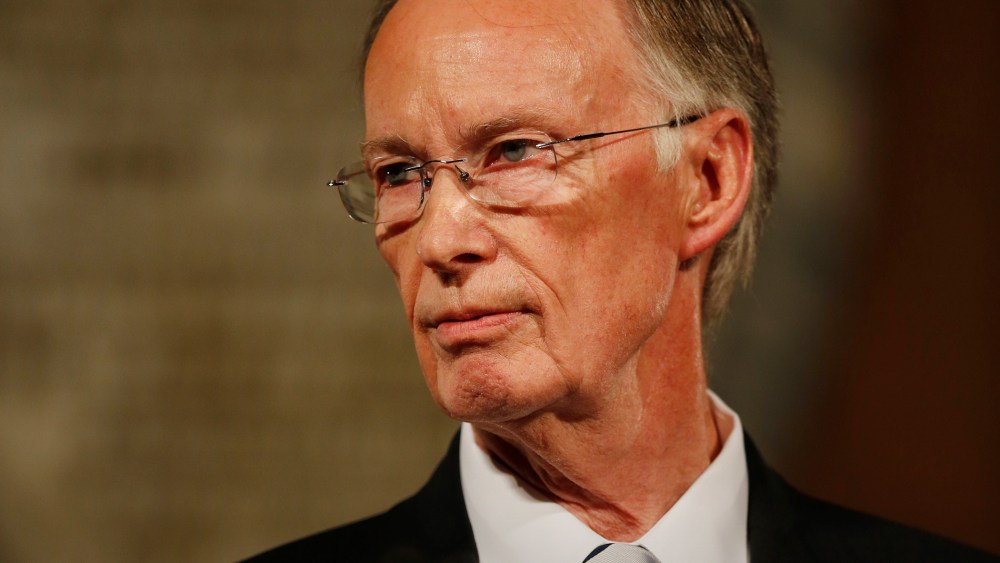Alabama Gov. Robert Bentley speaks during the annual State of the State address at the Capitol, Feb. 2, 2016, in Montgomery, Ala. (Photo by Brynn Anderson/AP)