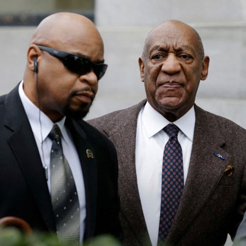 Actor and comedian Bill Cosby arrives for a court appearance, Feb. 3, 2016, in Norristown, Pa. (Photo by Mel Evans/AP)
