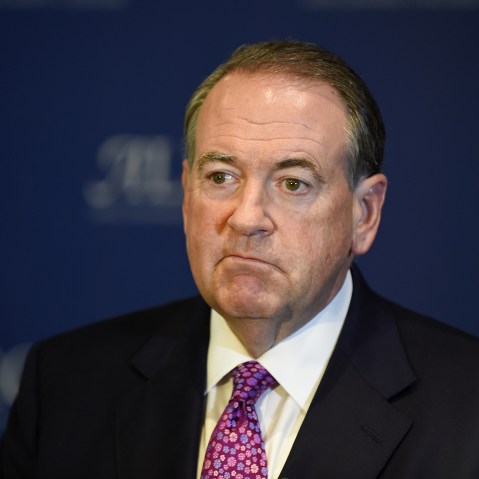 Mike Huckabee (Photo by Denis Poroy/AP).