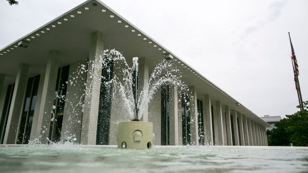 The North Carolina state legislature building is seen in Raleigh, N.C., on Monday, May 9, 2016.
