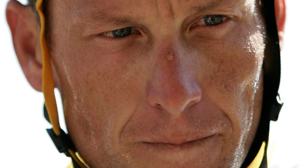 The Jan. 14, 2009 file photo shows seven-time Tour de France cycling champion Lance Armstrong of the U.S. during a stop on the third day of training with his team Astana in Adelaide, Australia. UCI, the cycling governing body, agreed Monday, Oct. 22,...