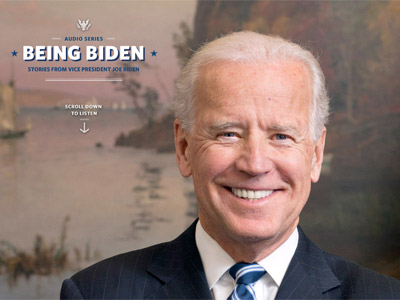 Joe Biden just "Being Biden." (WhiteHouse.Gov)