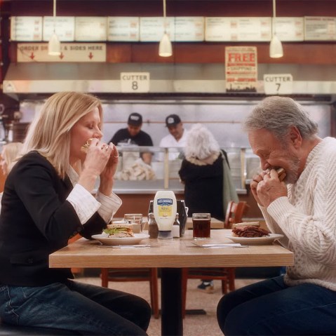 Meg Ryan and Billy Crystal in Hellman's Super Bowl ad.