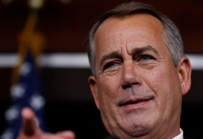 House Speaker John Boehner during his weekly news conference on Capitol Hill, July 11, 2013 in Washington, DC. Speaker Boehner talked about issues before Congress including Immigration and the upcoming Farm Bill vote.  (Photo by Mark Wilson/Getty Images)