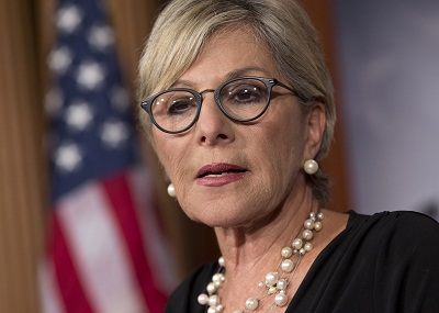 Sen. Barbara Boxer on Capitol Hill in Washington, Tuesday, July 9, 2013. (Photo by J. Scott Applewhite/AP)