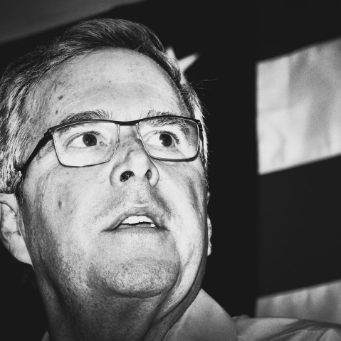 Jeb Bush at the Republican Leadership Summit, April 17, 2015, in Nashua, N.H. (Photo by Mark Peterson/Redux for MSNBC)