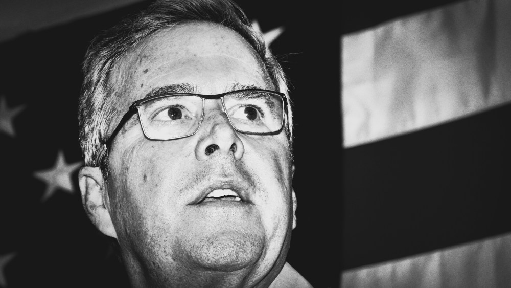 Jeb Bush at the Republican Leadership Summit, April 17, 2015, in Nashua, N.H. (Photo by Mark Peterson/Redux for MSNBC)