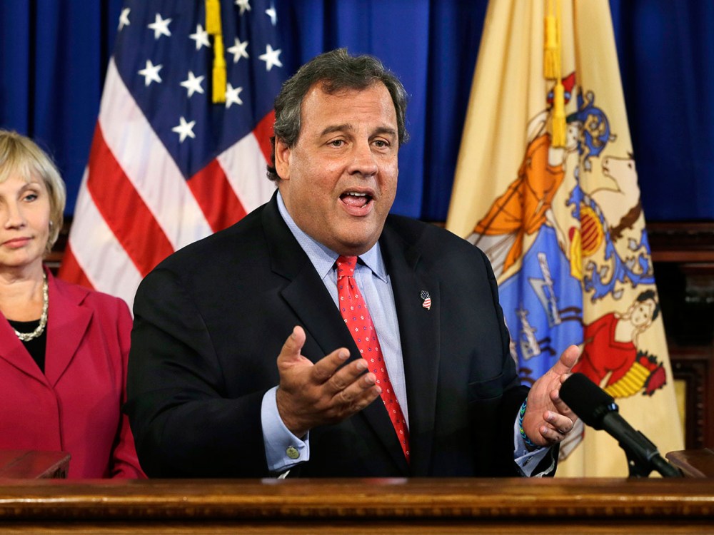 Image: Kim Guadagno, Chris Christie