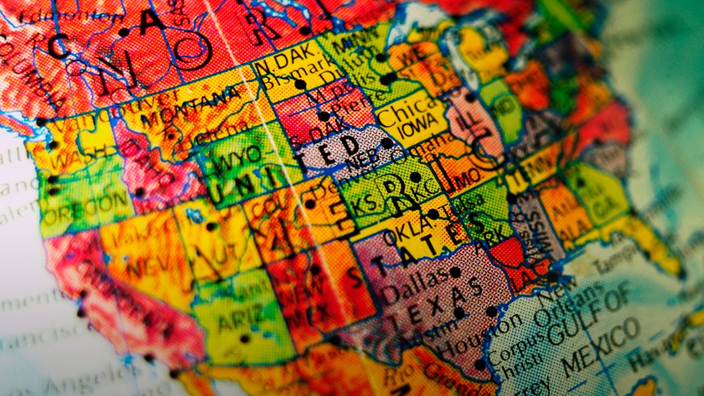 North America is pictured on a globe. (Photo by Don Carstens/68/Ocean/Corbis)