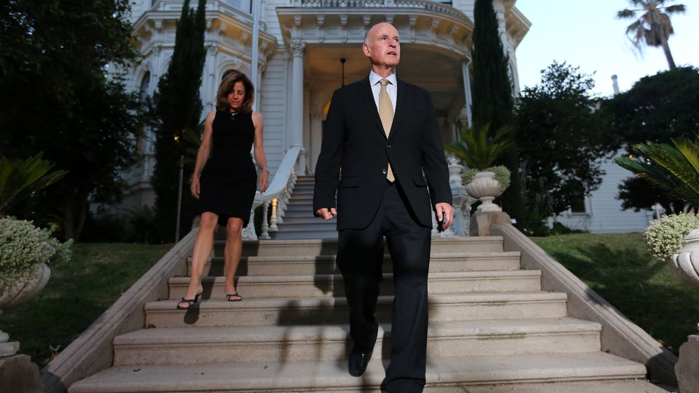 California Governor Jerry Brown
