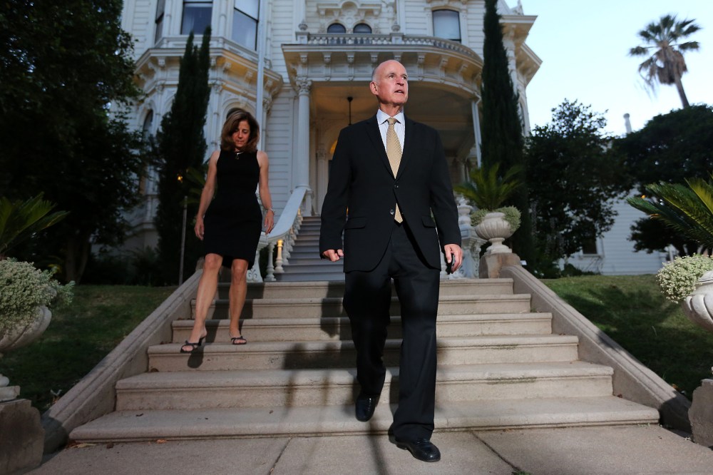 California Governor Jerry Brown