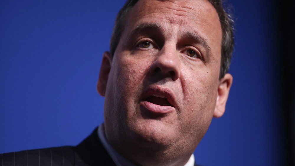 Chris Christie addresses the Faith and Freedom Coalition's Policy Conference June 20, 2014 in Washington, DC.