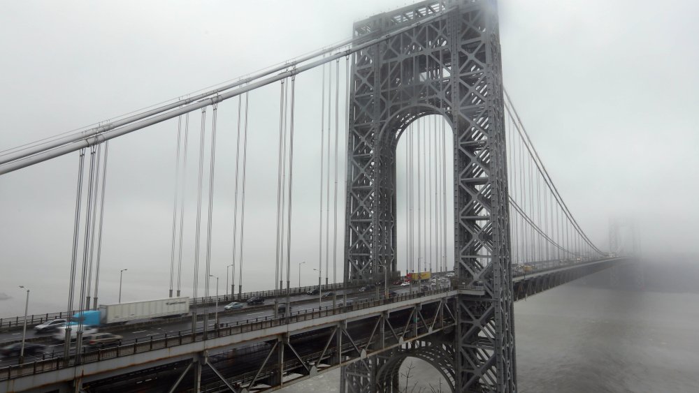 Traffic crosses the George Washington Bridge, in Fort Lee, N.J., Saturday, Jan. 11, 2014.