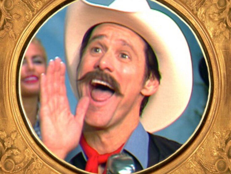 Jim Carrey in the "Funny or Die" spoof "Cold Dead Hand." (Photo by Jim Carrey)