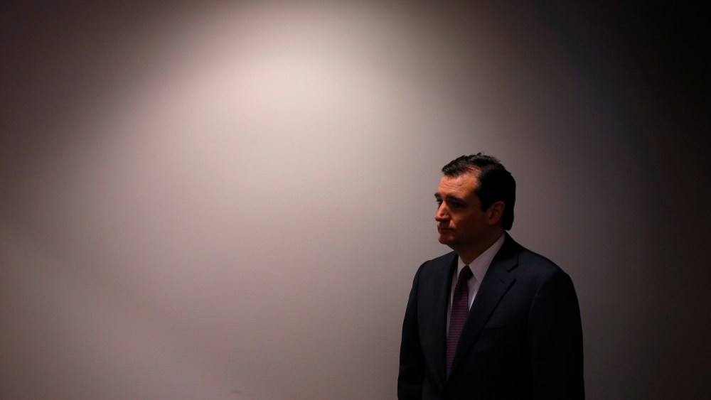 Sen. Ted Cruz, R-Texas, at the Heritage Action for America 2014 Conservative Policy Summit at the Heritage Foundation in Washington, Monday, Feb. 10, 2014.