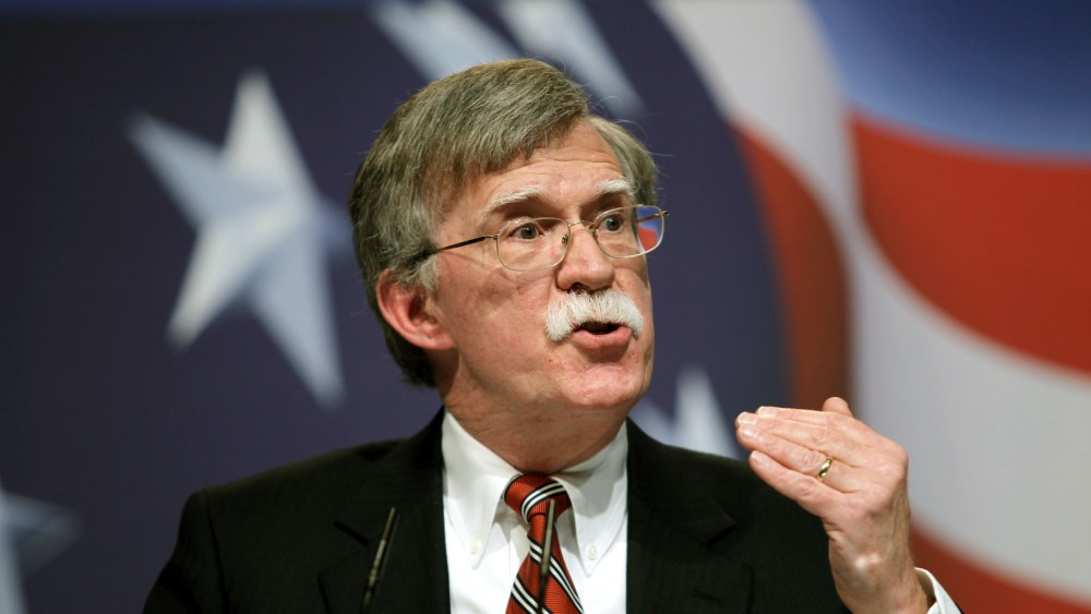 Former U.N. Ambassador John Bolton addresses the Conservative Political Action Conference (CPAC) in Washington Saturday, Feb. 20, 2010.