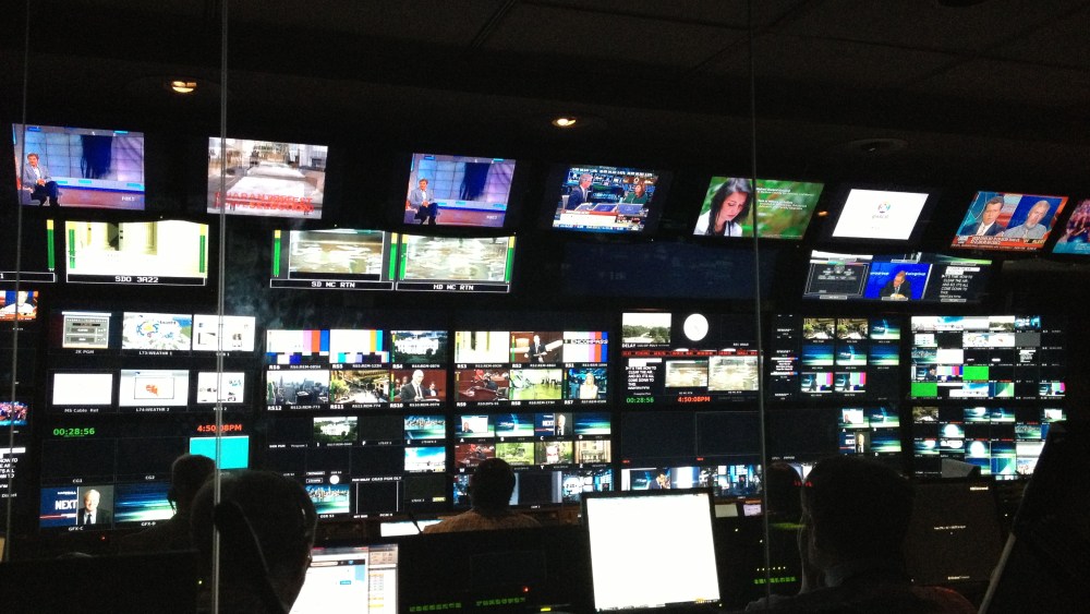 Behind the scenes with Team Bashir in the control room.