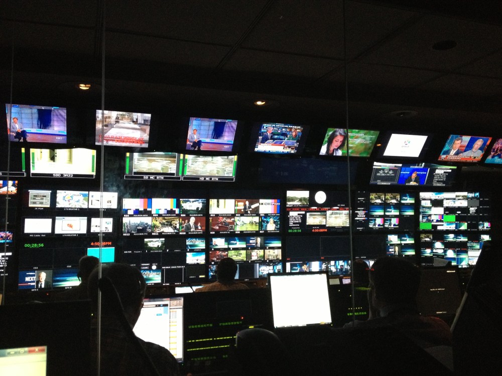 Behind the scenes with Team Bashir in the control room.