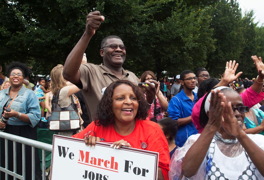 50th anniversary of the March on Washington, August 28, 2013.