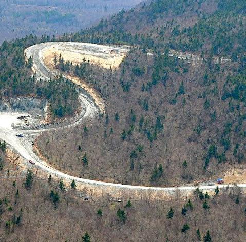 Kingdom Community Wind project, Lowell Mountains Vermont