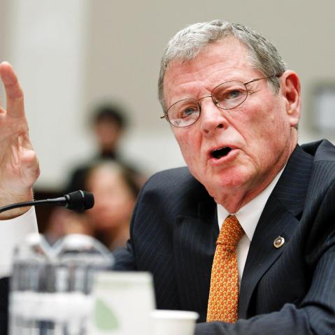SEN. INHOFE'S OFFICE MOCKS HEAT WAVE, AFTER PEOPLE DIE IN HIS STATE
