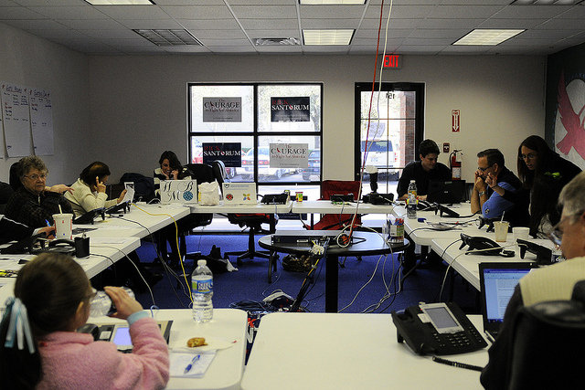 Morning Joe stops by Santorum's South Carolina headquarters