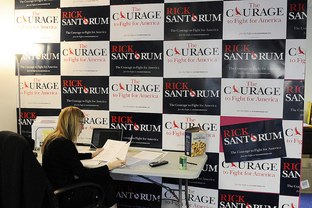 Morning Joe stops by Santorum's South Carolina headquarters