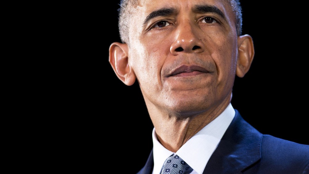 President Barack Obama speaks during an event in Manila on Nov. 18, 2015. (Photo by Saul Loeb/AFP/Getty)