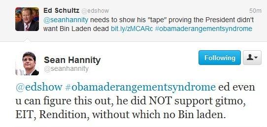 #ObamaDerangementSyndrome: Hannity Edition