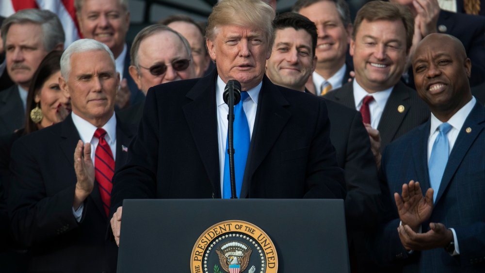 Image: Donald Trump, Paul Ryan, Mike Pence