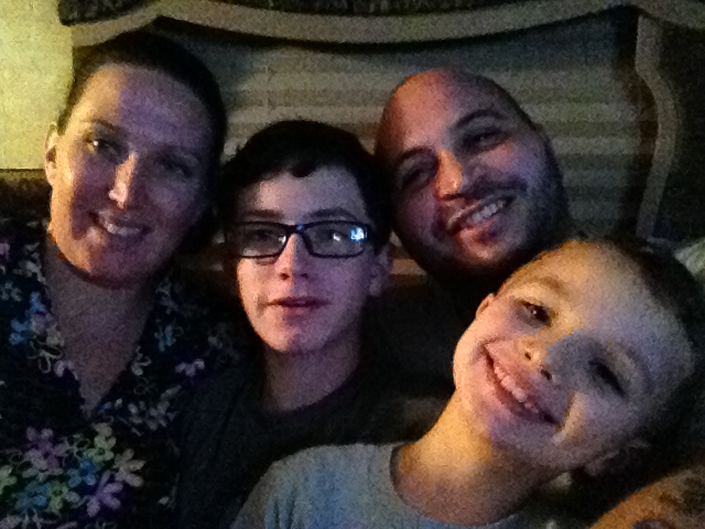 Andrea and family