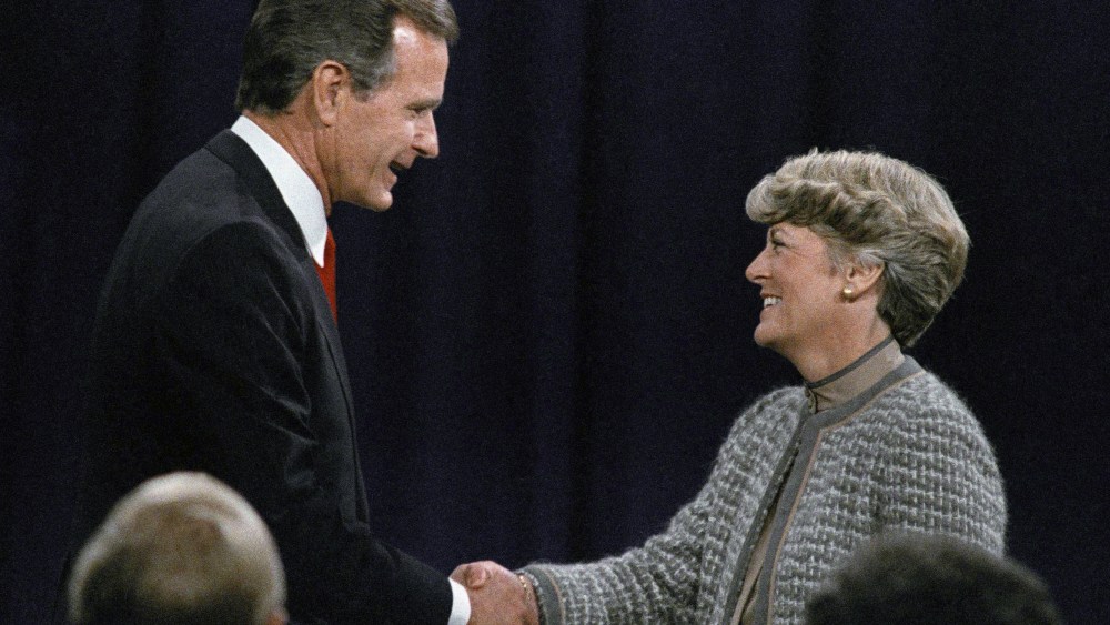 George H. Bush, Geraldine Ferraro