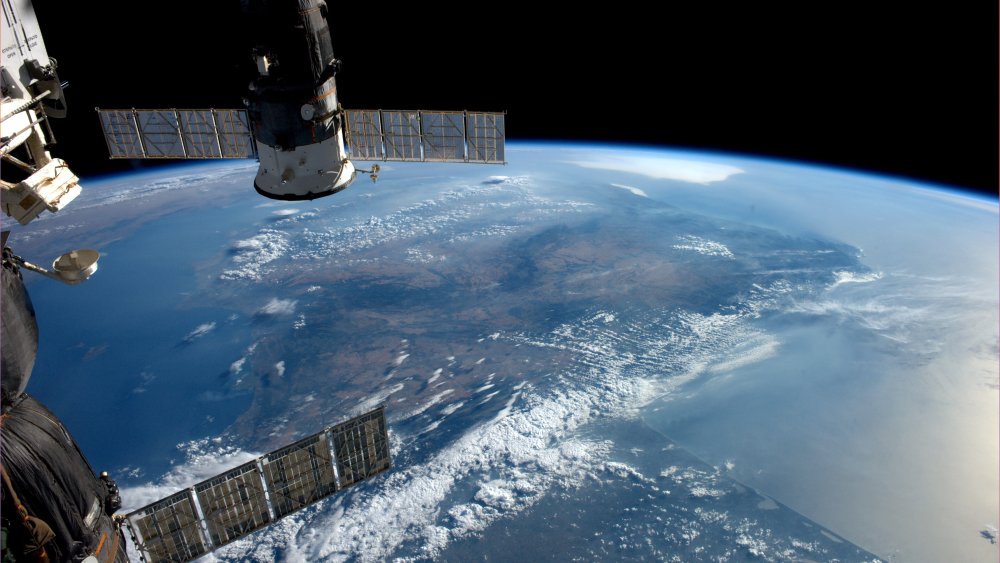 A view from the International Space Station of Earth taken by ESA astronaut Alexander Gerst during his six-month Blue Dot mission.