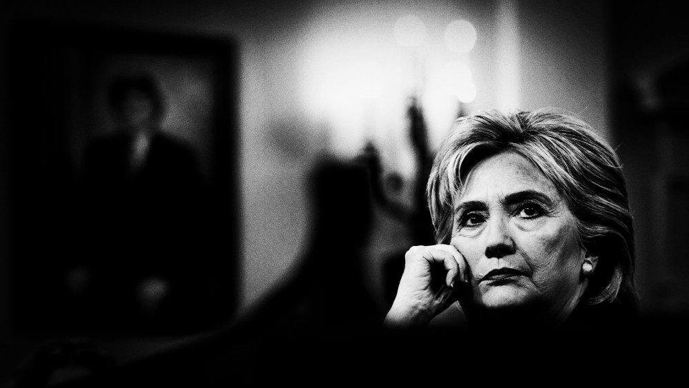 Former Secretary of State and Democratic presidential candidate Hillary Clinton listens to a question posed by the House Select Committee on Benghazi on Capitol Hill in Washington, D.C., Oct. 22, 2015. (Photo by Mark Peterson/Redux for MSNBC)