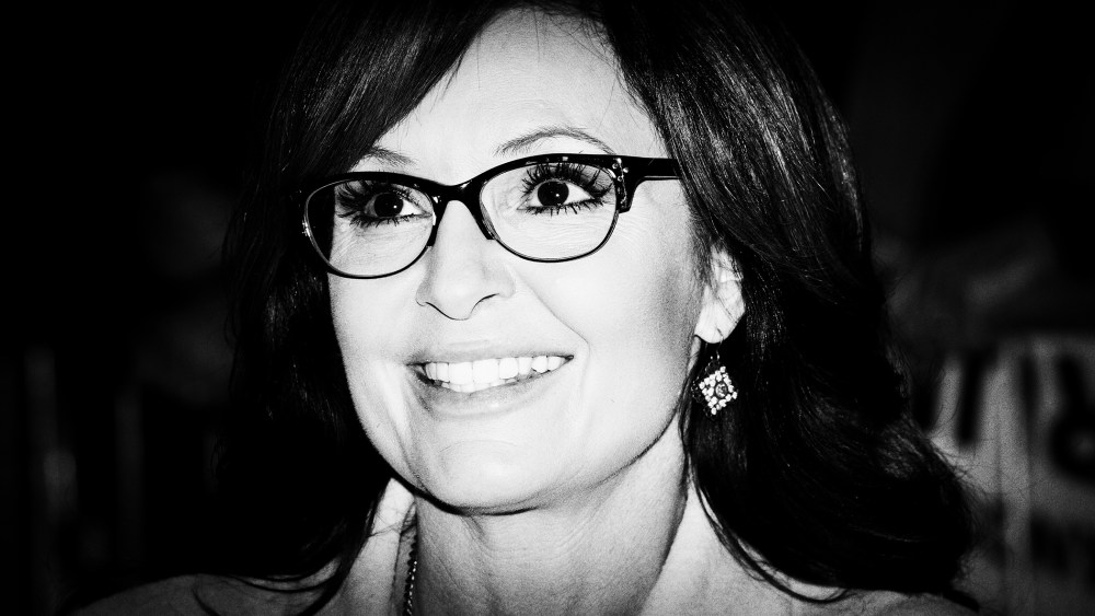Sarah Palin attends a rally for Donald Trump in Cedar Rapids, Iowa, Feb. 1, 2016. (Photo by Mark Peterson for MSNBC)