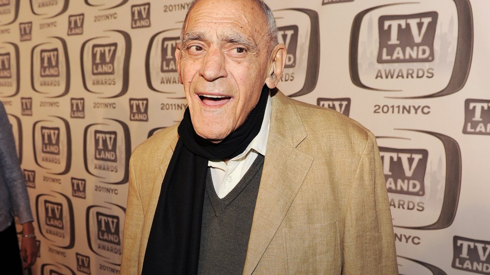Actor Abe Vigoda attends the 9th Annual TV Land Awards at the Javits Center on April 10, 2011 in New York City. (Photo by Larry Busacca/Getty)