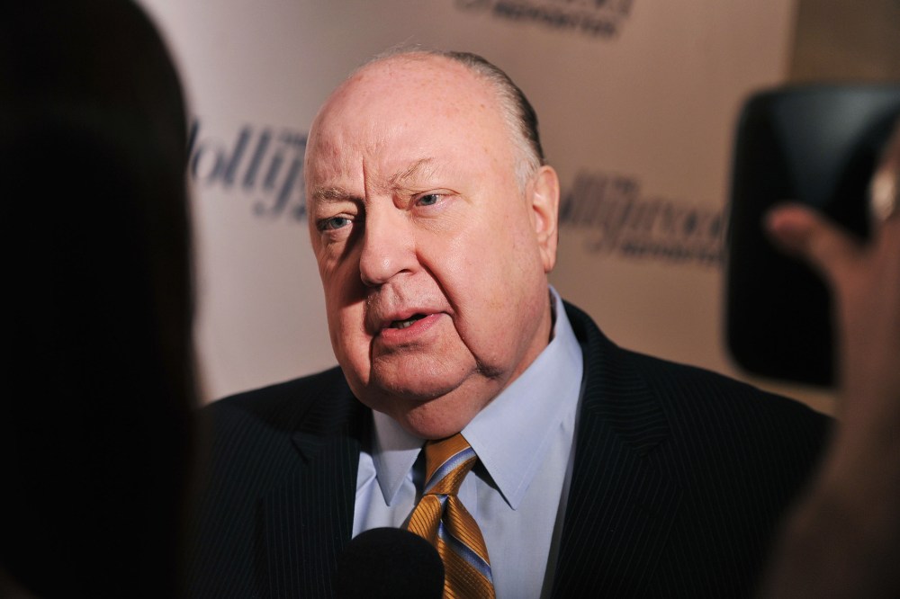 Roger Ailes, President of Fox News Channel attends the Hollywood Reporter celebration of "The 35 Most Powerful People in Media" at the Four Season Grill Room on April 11, 2012 in New York City. (Photo by Stephen Lovekin/Getty)