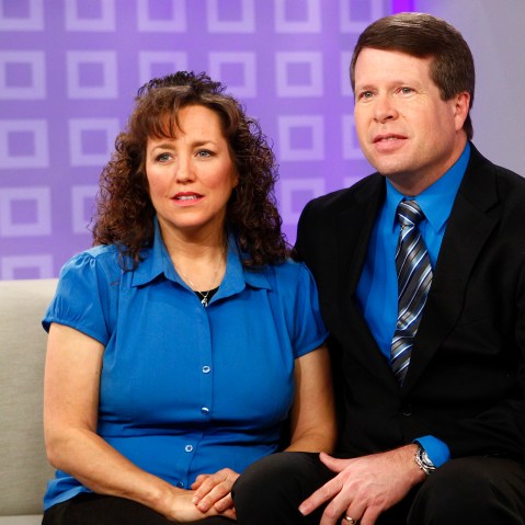 Michelle Duggar and Jim Bob Duggar appear on NBC News' "Today" show. (Photo by Peter Kramer/NBC/NBC NewsWire/Getty)