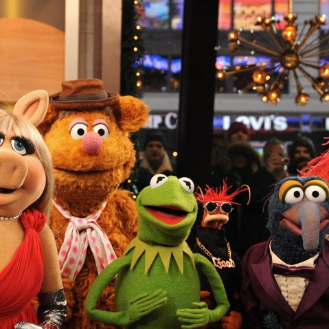 The Muppets take over "Good Morning America," on Nov. 27, 2012. (Photo by Donna Svennevik/ABC/Getty)