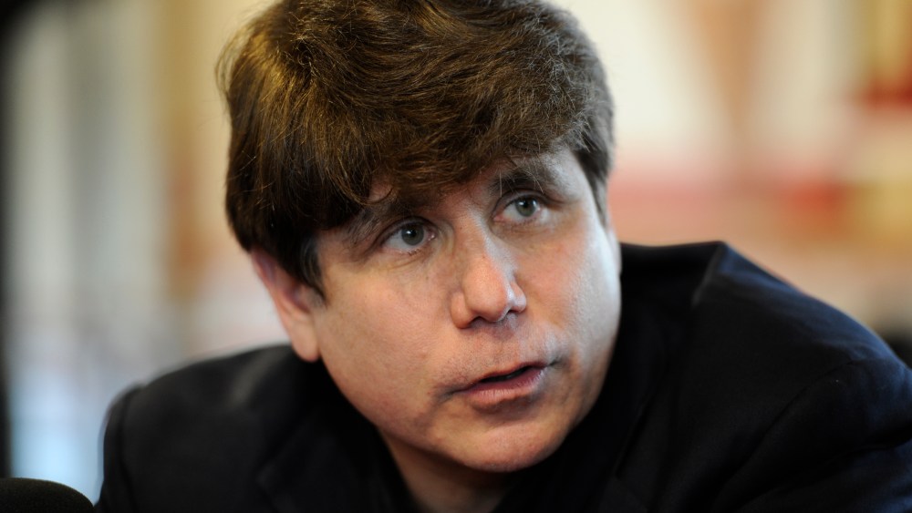 Former Ill. Gov. Rod Blagojevich before turning himself in to the Federal Correctional Institution (FCI) Englewood just a few minutes away in Littleton, Colo. on March 15, 2012. (Photo by Joe Amon/The Denver Post/Getty)