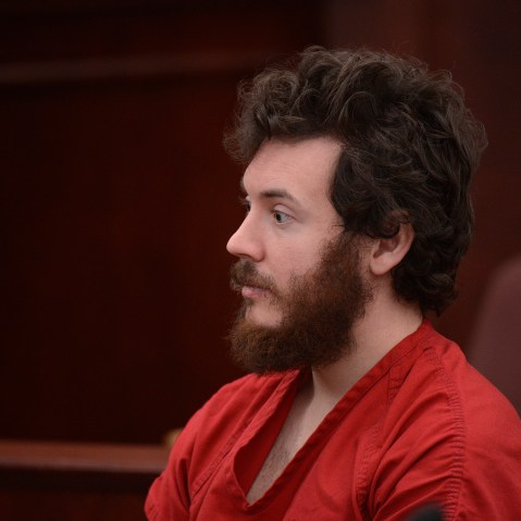 Aurora theater shooting suspect James Holmes in the courtroom during his arraignment Tuesday March 12, 2013. (Photo By RJ Sangosti/The Denver Post/Getty)
