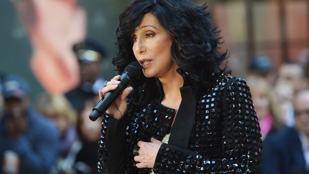 Singer Cher performs on NBC's "Today" on Sept. 23, 2013 in New York, N.Y. (Photo by Slaven Vlasic/Getty)