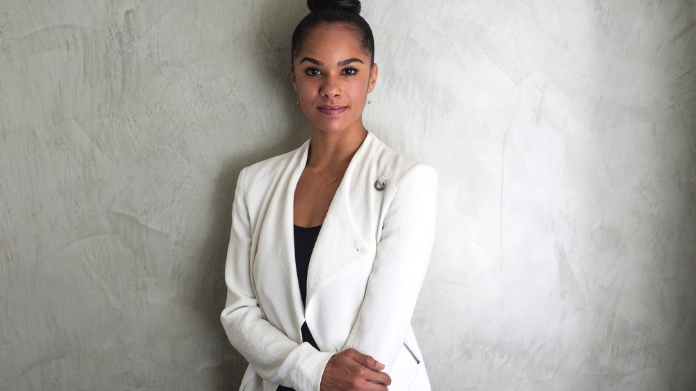 Ballerina Misty Copeland is photographed at the National Press Club Building on Sept. 17, 2014 in Washington, D.C. (Photo by Kris Connor/Getty)